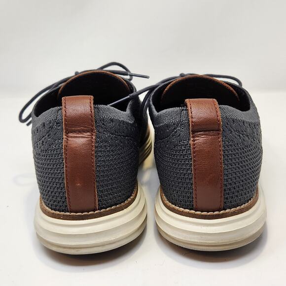 Cole Haan Original Grand Gray Stitchlite Wingtip Oxford Shoes Men Size 11 M - Picture 6 of 8